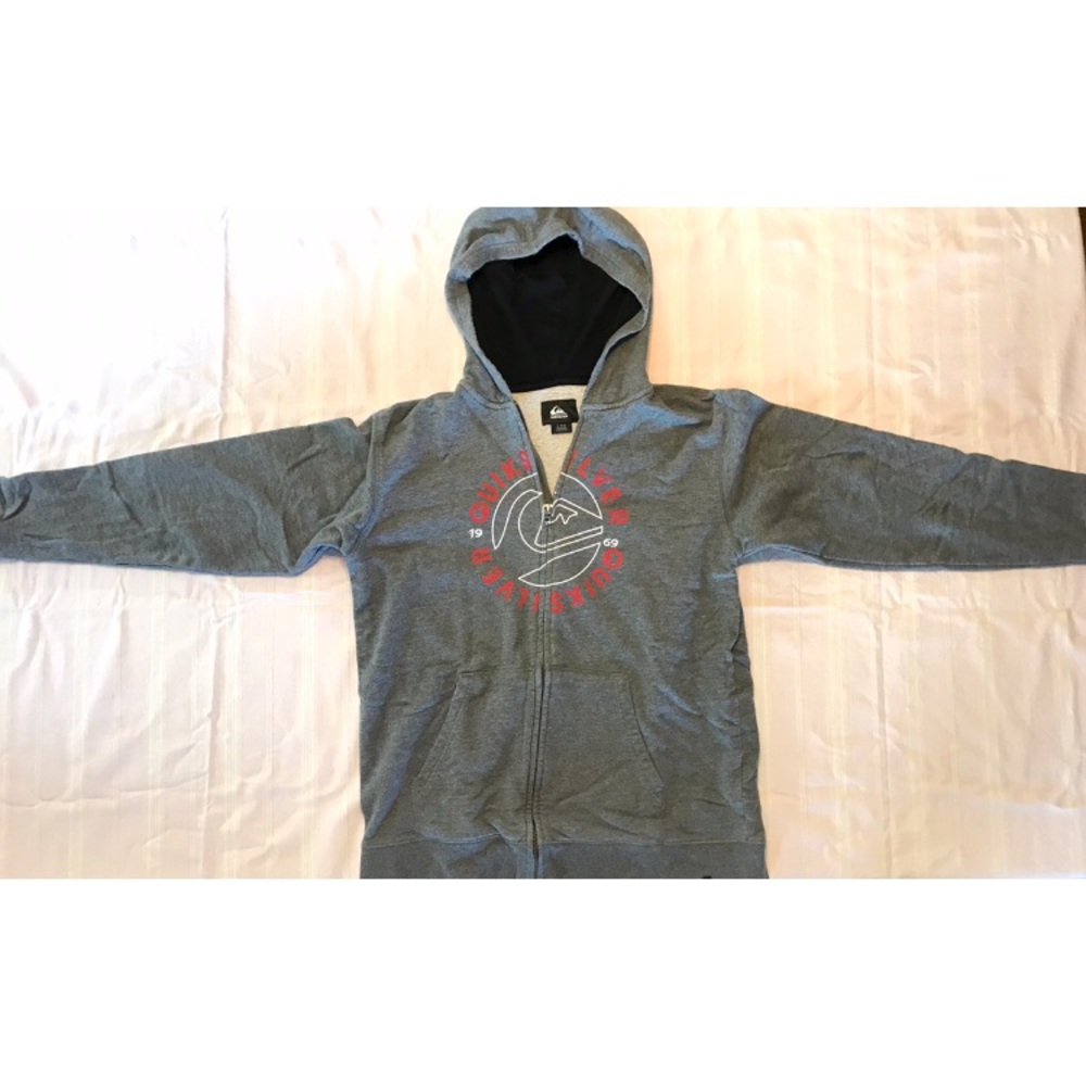 Grey Quicksilver Hoodie